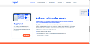 cegid talent - homepage