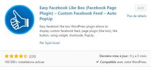 Easy Facebook Likebox