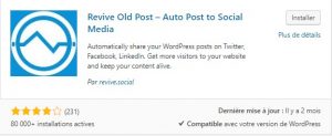 Revive Old Post
