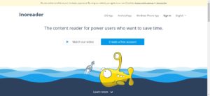 inoreader-homepage