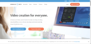 screencastoMatic-homepage