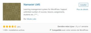 Namaste! LMS pour bien commencer avec un LMS de qualité et fiable