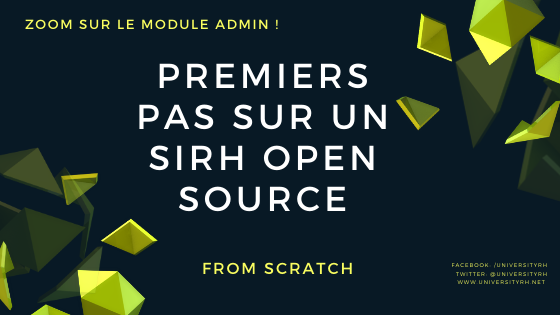 Premiers pas sur un SIRH Open source : le module Admin