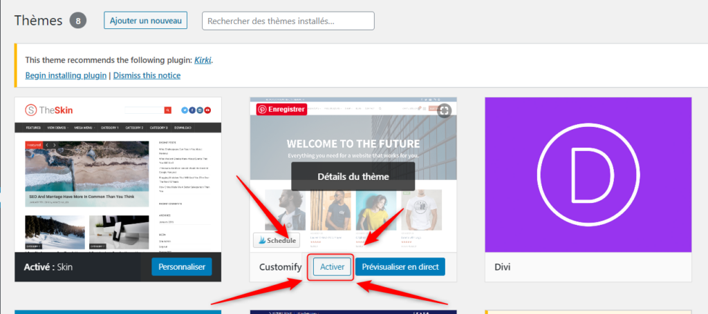 theme-wordpress-ajouter-installer-activer