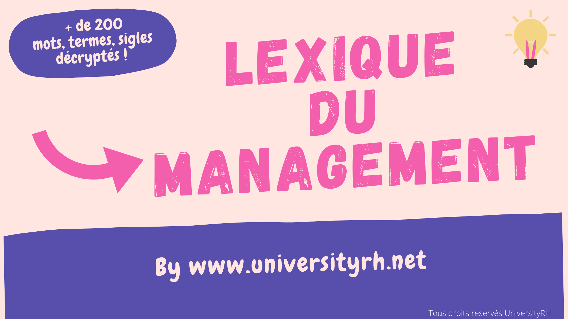 Lexique management