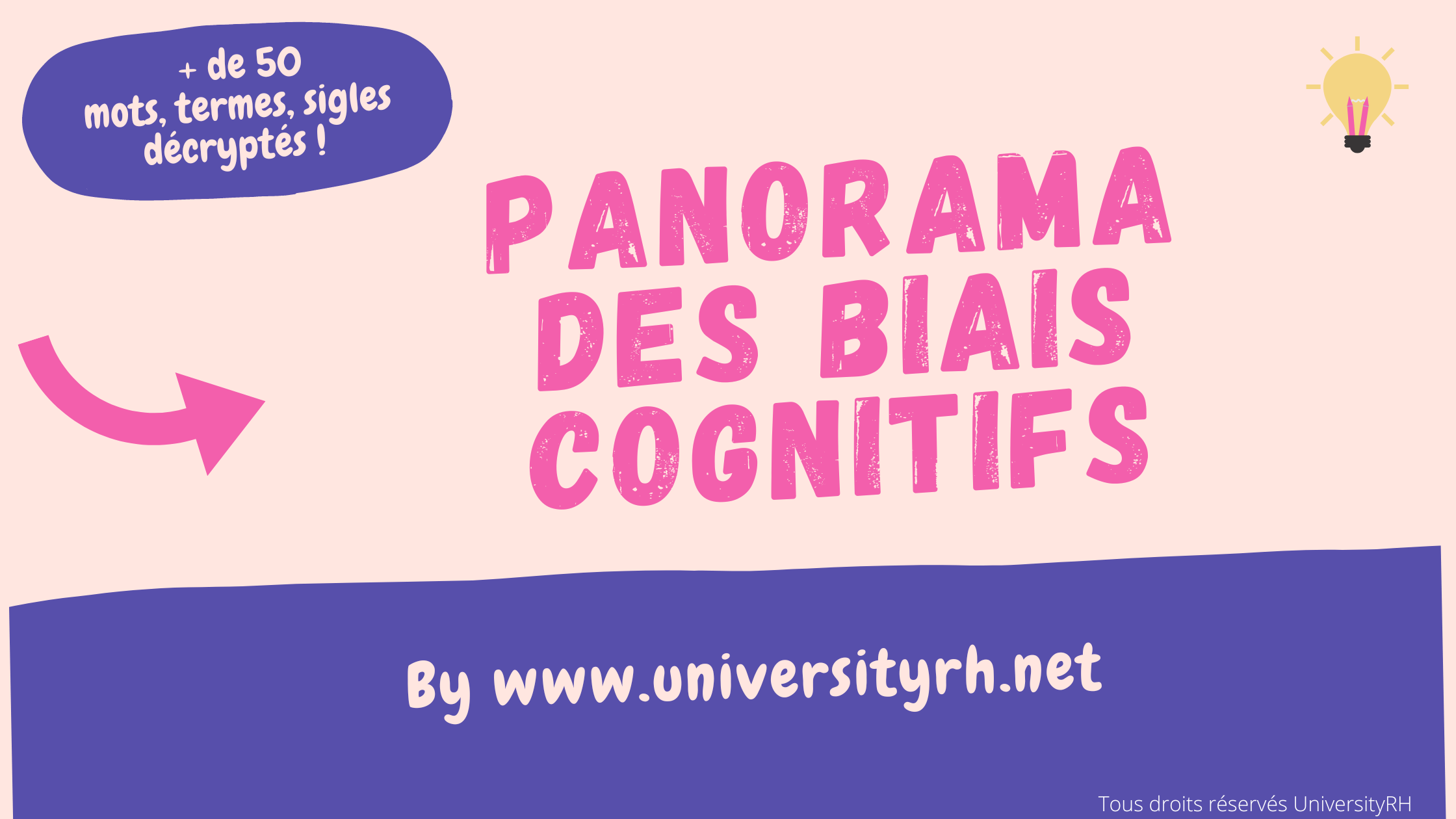 Panorama des biais cognitifs UniversityRH